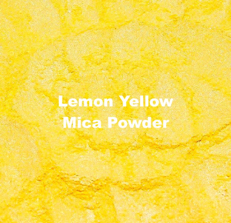 70D Lemon Yellow Mica Powder